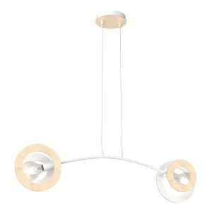 Lampa wisząca SKIVA 2 WH