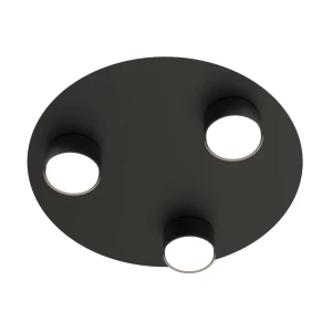 Plafon sufitowy BOLX 3 BL