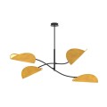 Lampa wisząca LOTUS 4 BL MUSTARD 1
