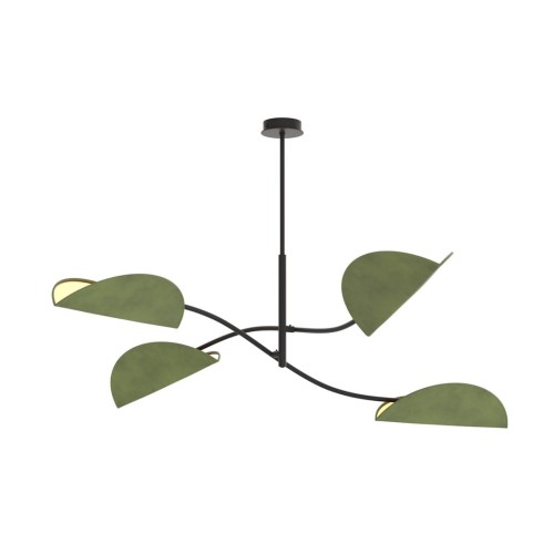 Lampa wisząca LOTUS 4 BL GREEN