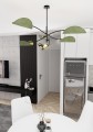 Lampa wisząca LOTUS 6 BL GREEN 3