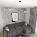 Lampa wisząca LOTUS 2 BL GRAY 6