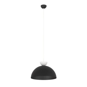 Lampa wisząca LUNARO 1L BL BLACK/WHITE