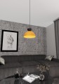 Lampa wisząca LUNARO 1S BL ORANGE 4