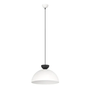 Lampa wisząca LUNARO 1L BL WHITE/BLACK