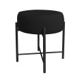 Taboret tapicerowany Pola podstawa czarna 7