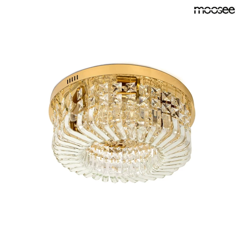 MOOSEE lampa sufitowa / plafon BALUNA 50  złota