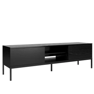 Szafka RTV czarna Indust 170 cm