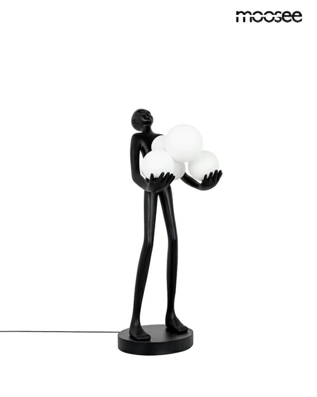 MOOSEE lampa stołowa HUMAN PREMIUM        czarna