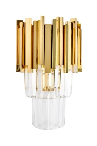 MOOSEE lampa ścienna IMPERIAL WALL GOLD   - stal, kryształ