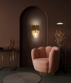 MOOSEE lampa ścienna IMPERIAL WALL GOLD   - stal, kryształ 7