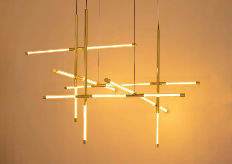 MOOSEE lampa wisząca MIKADO M złota 1