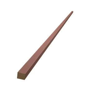 Lamela Końcowa 22 mm Clay - montaż bezpośrednio na ścianie Woodupp