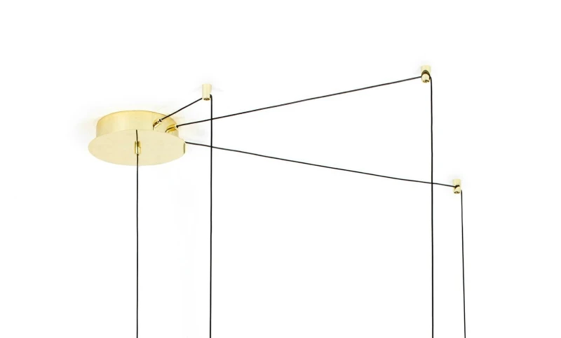 MOOSEE lampa wisząca MIKADO S złota 5