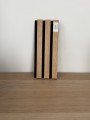 Akupanel 60x240 cm Dąb Klasyczny - lamele na czarnym filcu Woodupp 11