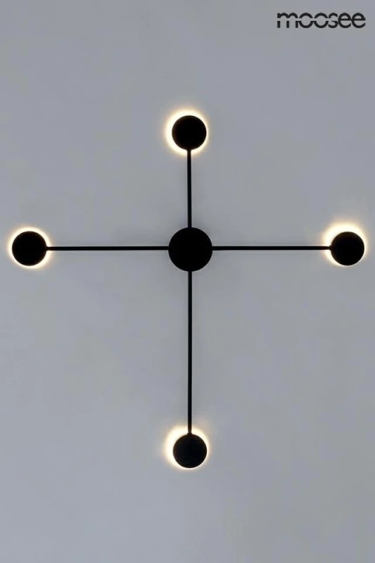 MOOSEE lampa ścienna SHADOW 4 CLOSE czarna 4