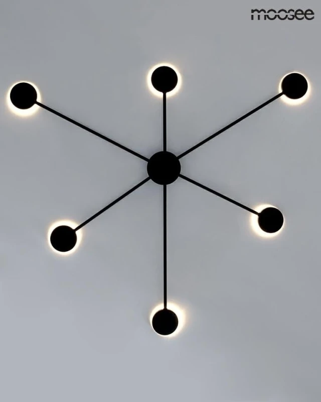 MOOSEE lampa ścienna SHADOW 6 CLOSE czarna 4