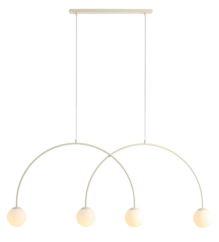 LAMPA WISZĄCA UNA 4 CREAM L