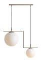 Lampa Wisząca Zac 2 Beige Matte 1