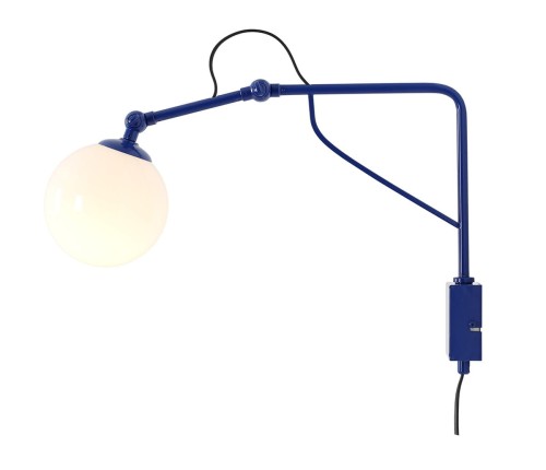 Kinkiet Soho Glass Mały Kobalt