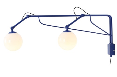 Kinkiet Soho Glass 2 Kobalt