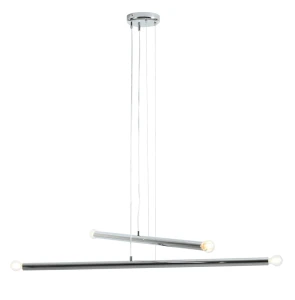Lampa Wisząca Tubo 4 Chrome srebrna