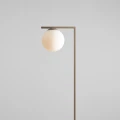 Lampa Stojąca Zac Beige beżowa  (Klosz Na Dół) 2