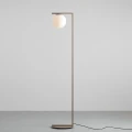 Lampa Stojąca Zac Beige beżowa  (Klosz Na Dół) 5