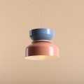 Lampa wisząca Tula Light Coral + Dusty Blue (klosze 30 + 22 cm) 4