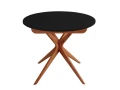 Rozsuwany okrągły stół jadalniany Jubi śr. 90cm 13