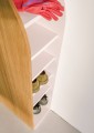 Wąska Szafka na Buty Jubi 65x25x130 cm 8