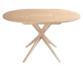 Rozsuwany okrągły stół jadalniany Jubi śr. 90cm Fornir 2