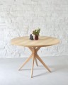 Okrągły stół Jubi Bold śr. 100/110 cm Fornir jesion naturalny 3
