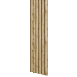 Mikrolamele VAG Panele półokrągłe - Dąb Wotan L3D