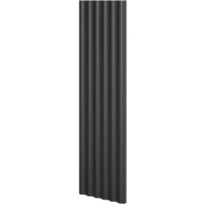 Mikrolamele VIK Panele falowane - Czarny Mat L3D