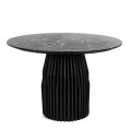 MaMaison stół jadalniany LEVANTE 120 czarny marmur 1