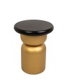 MaMaison mały stolik LEONARDO czarny / złoty 2