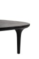 MaMaison stolik kawowy LAMINAR czarny / drewno 2