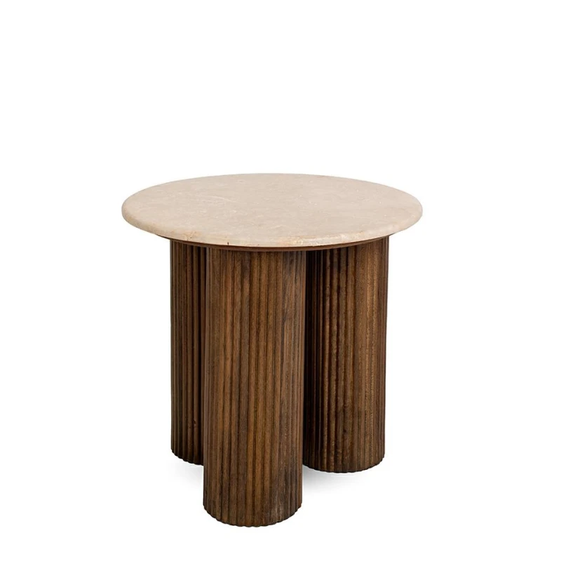 MaMaison stolik RAGNO marmur / drewno