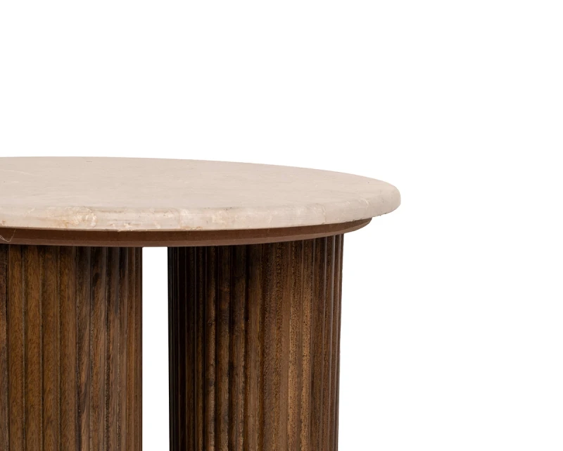 MaMaison stolik RAGNO marmur / drewno 1