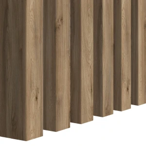 Lamel Standard 4-stronny laminat dąb ciemny 3x4x275cm LEO