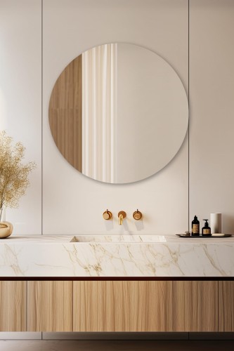 Lustro okrągłe A-1 Koło krawędź