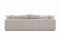 Sofa z pufą Bella 336 cm Nordic Line 9