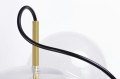 MOOSEE lampa wisząca CAPRI 4 złota - 60 LED, aluminium, szkło 4