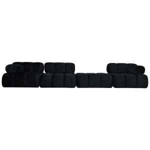 Sofa modułowa z pufą Sofia 380 cm