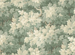 Fototapeta Light Green Vintage Foliage Rebel Walls R21351