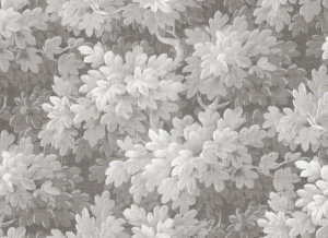 Fototapeta Gray Vintage Foliage Rebel Walls R21354