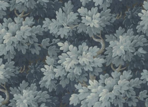 Fototapeta Dark Blue Vintage Foliage Rebel Walls R21355