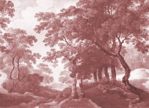 Fototapeta Burgundy Vintage Grove Rebel Walls R20917