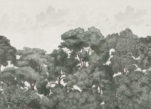 Fototapeta Blue Vintage Bellewood Clouds Rebel Walls R18826